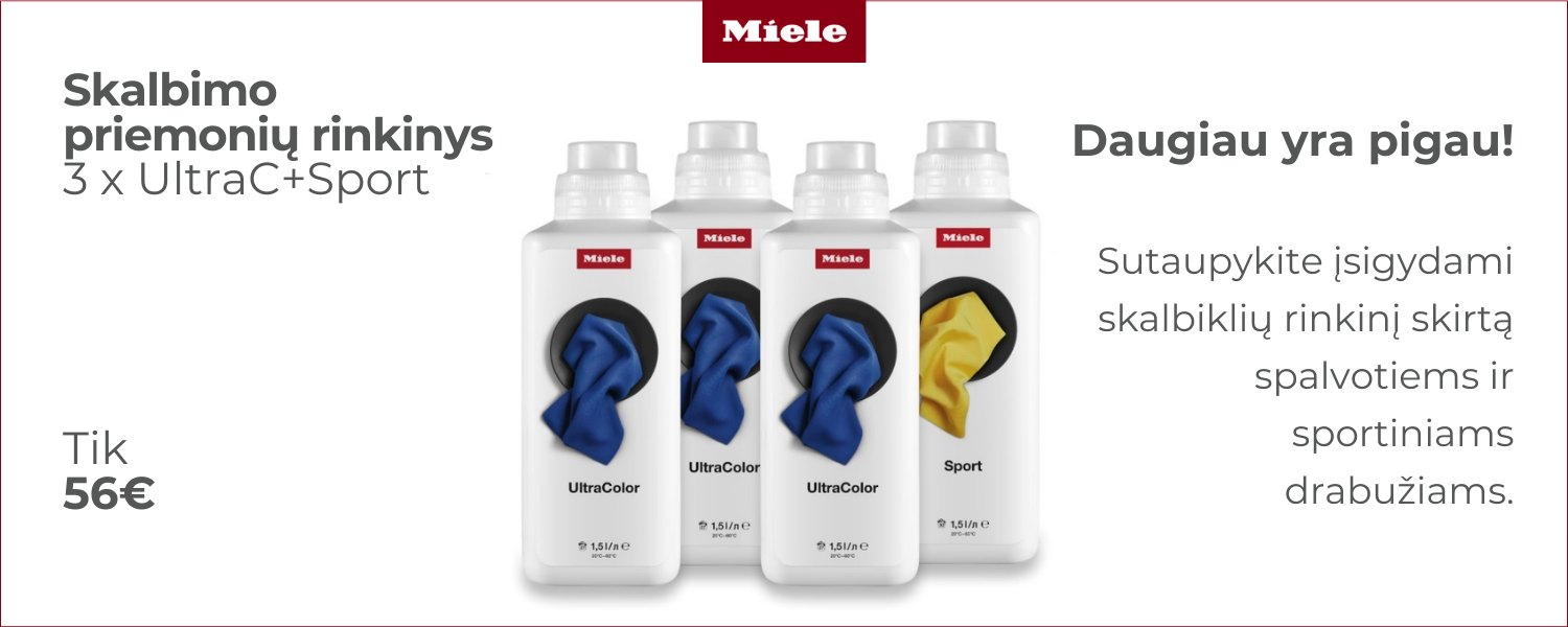 MIELE 12141130 3 x UltraC+Sport 1500x600 CNV